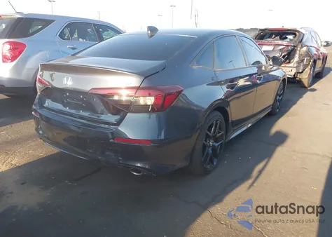 2025 Honda Civic Sport z USA, uszkodzony, nr VIN 2HGFE2F57SH591261